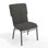 Chaise d'église empilable polyvalente avec siège et dossier rembourrés Advantage