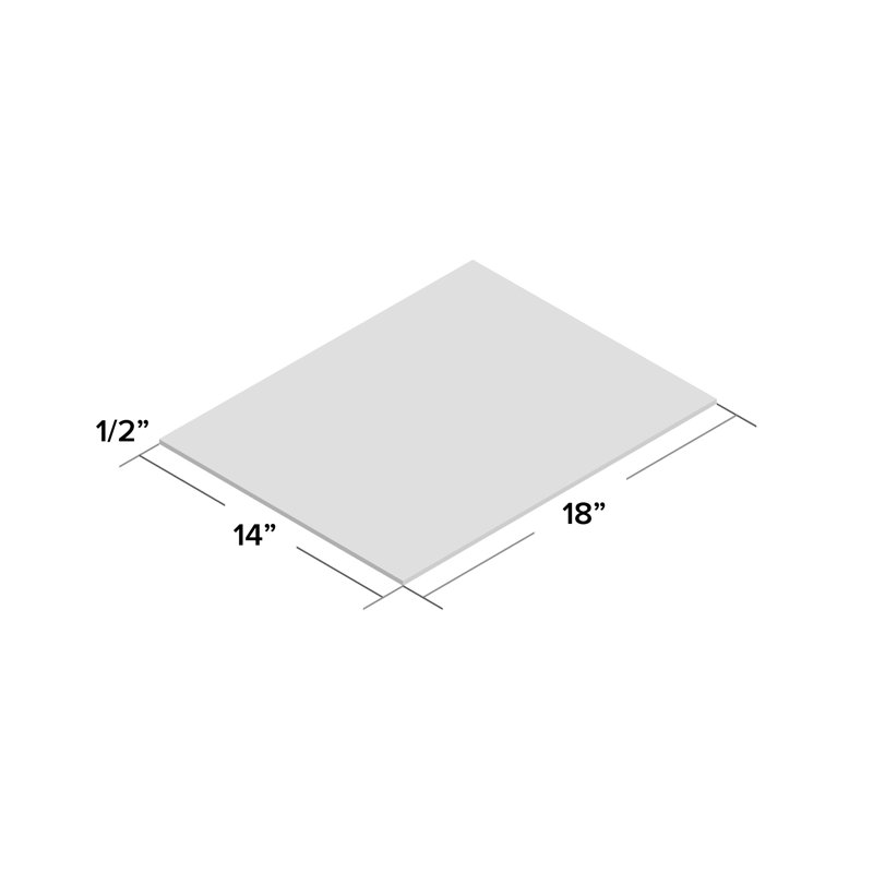 Ferrier Polyester Geometric Rectangle Placemat, Navy Blue