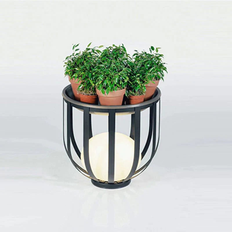 Éclairage solaire pour jardin, Médium