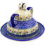 Spring Flowers Stoneware Condiment Server