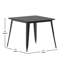 Table de restaurant commerciale intérieure / extérieure en polyester Harewood-582744025-582744031