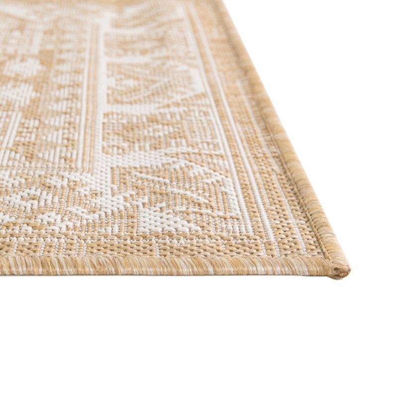 Tapis intérieur / extérieur Danera Southwestern, Carré 5 pi 3 po