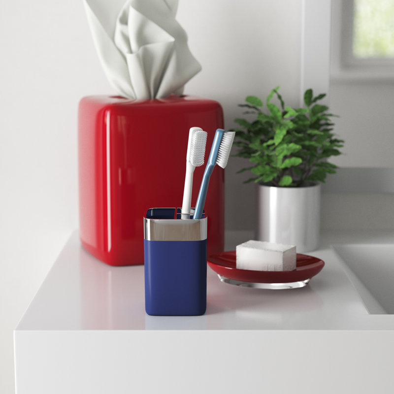 Almeda Toothbrush Holder, Blue