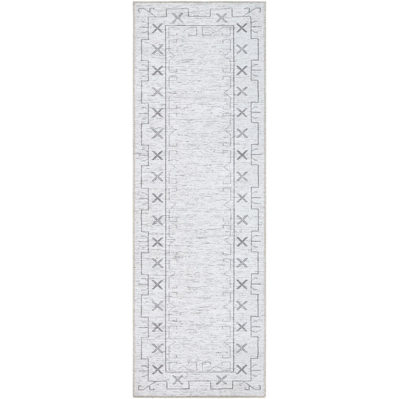 Becki Owens X Livabliss Casita Machine Woven Rug, Runner 2'7" x 7'10", Ivory