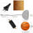 1-Light Natural Dome Pendant D:9.8"x H:5.1"-1040959646