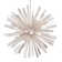 Minka Metropolitan Confluence - 12 Light Pendant in Piastra