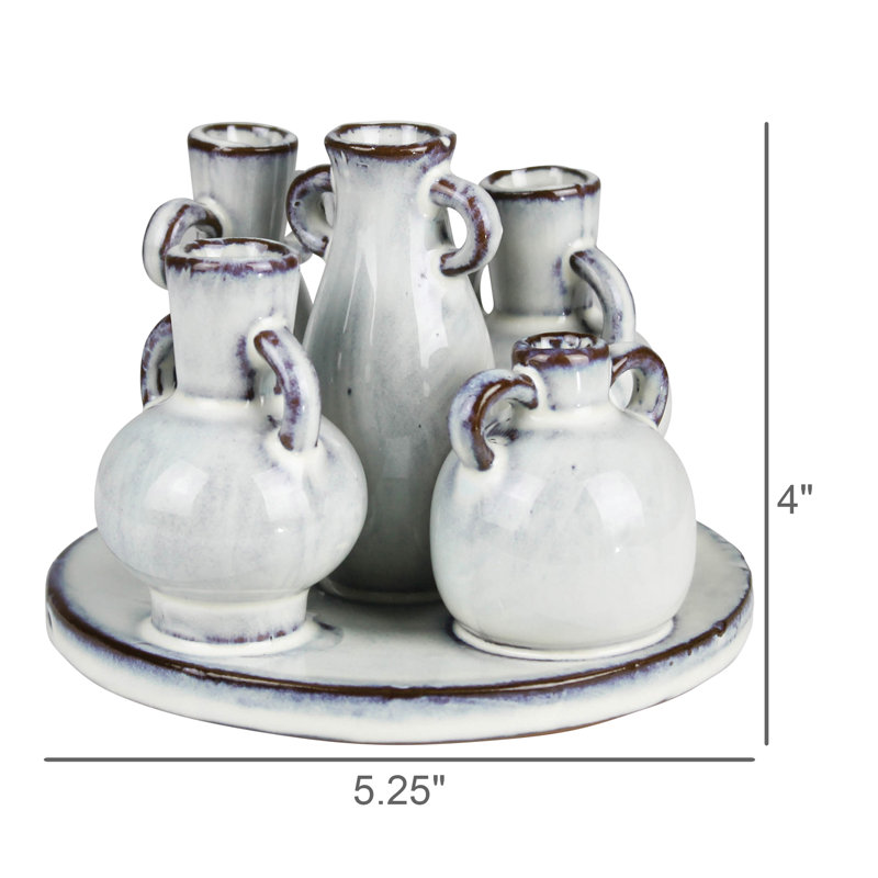 Vase de table en céramique / porcelaine Sonnfried