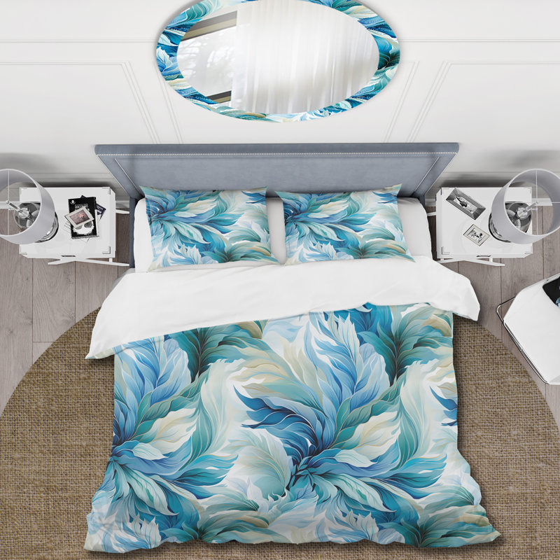 Literie Oceanic Mirage, Housse de couette pour très grand lit et 2 très