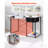Multipurpose Sewing Machine Table with Drawers, Foldable Side Shelf and Adjustable Shelf