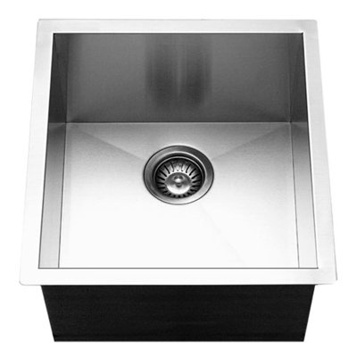 Contempo 17'' L Undermount Single Bowl Stainless Steel Kitchen Sink