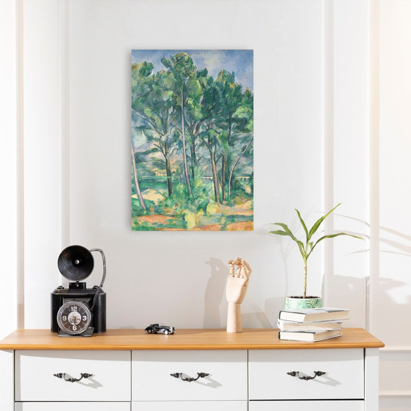 The Aqueduct, C.1885-87 Abstract Contemporary Landscape Mountain Wall Art Print, 60.96cm H x 40.64cm W