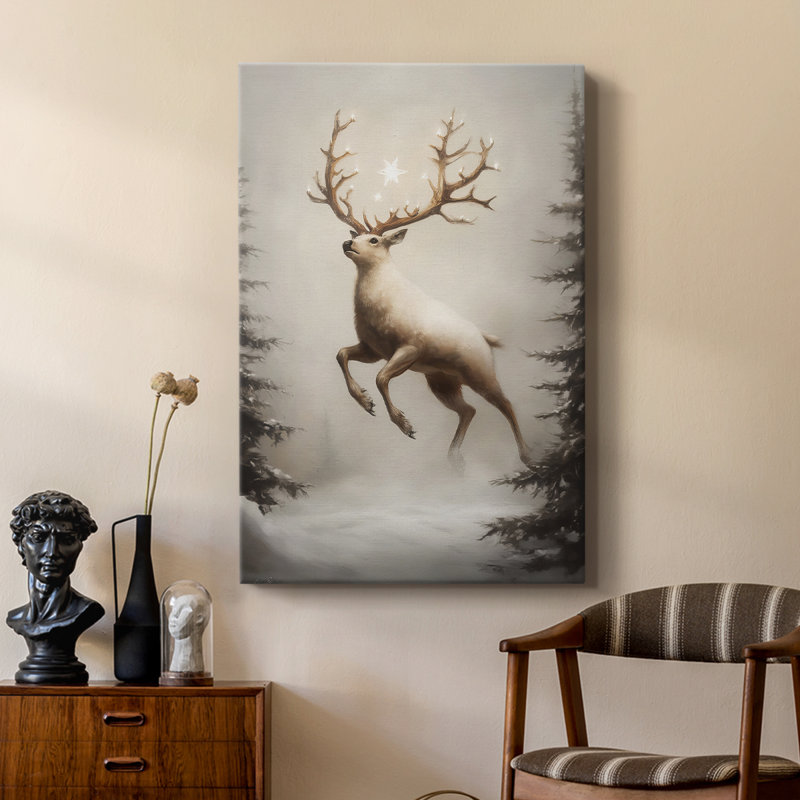 Art des Fêtes de Noël - série 2-CVI - galerie Cavas sur mesure, H 48 po x l 32 po