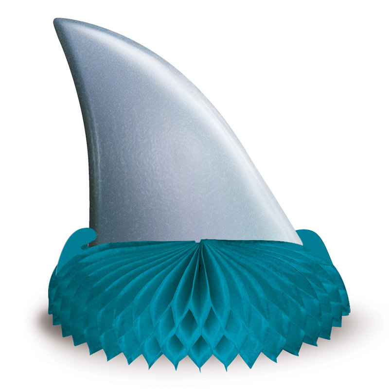Shark Fin Centerpieces - 6Â¼" x 6Â¾" - Pack of 12