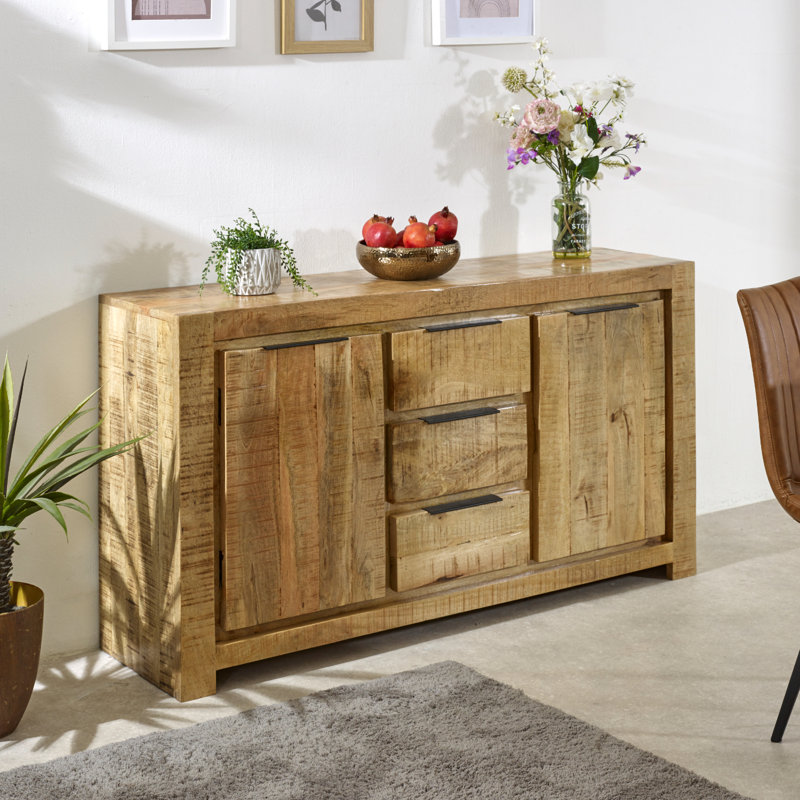 Henryson 145cm Solid Wood Sideboard