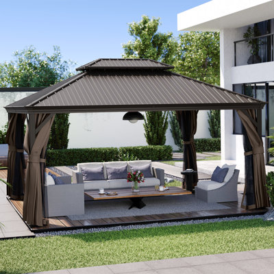 Pavillon de jardin en aluminium