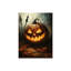 Art mural 24 po x 36 po Jack-O'-Lantern