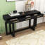 Console en bois avec trois tiroirs-478295468