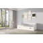 Lit de jour en bois massif avec couchette Clougher-2091866535