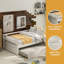 Lit de jour simple avec couchette-1935990223