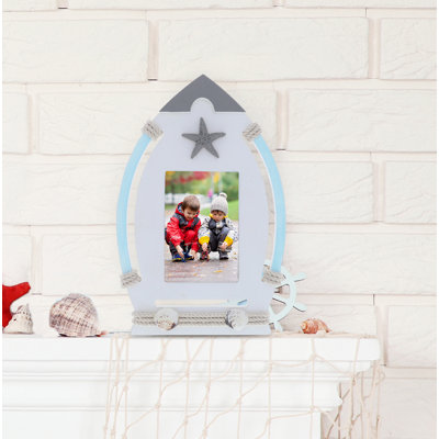 Mondovi Gray Wood Matte Picture Frame
