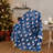Holiday Snowman Plush Throw