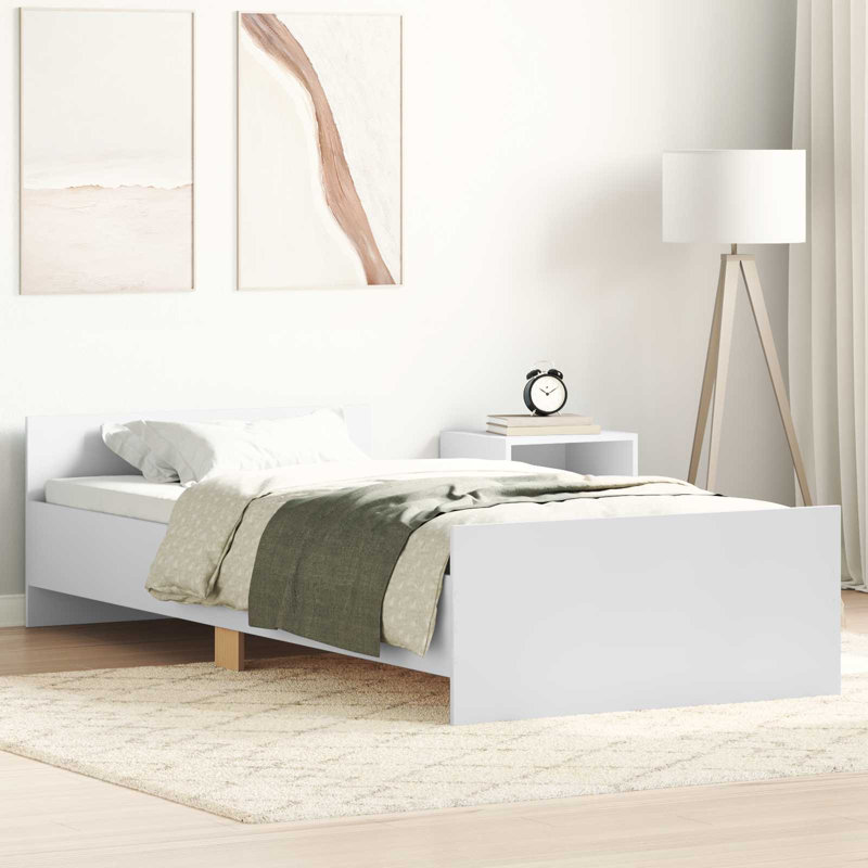 Bed, White