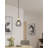 1 - Light Black Lantern Pendant