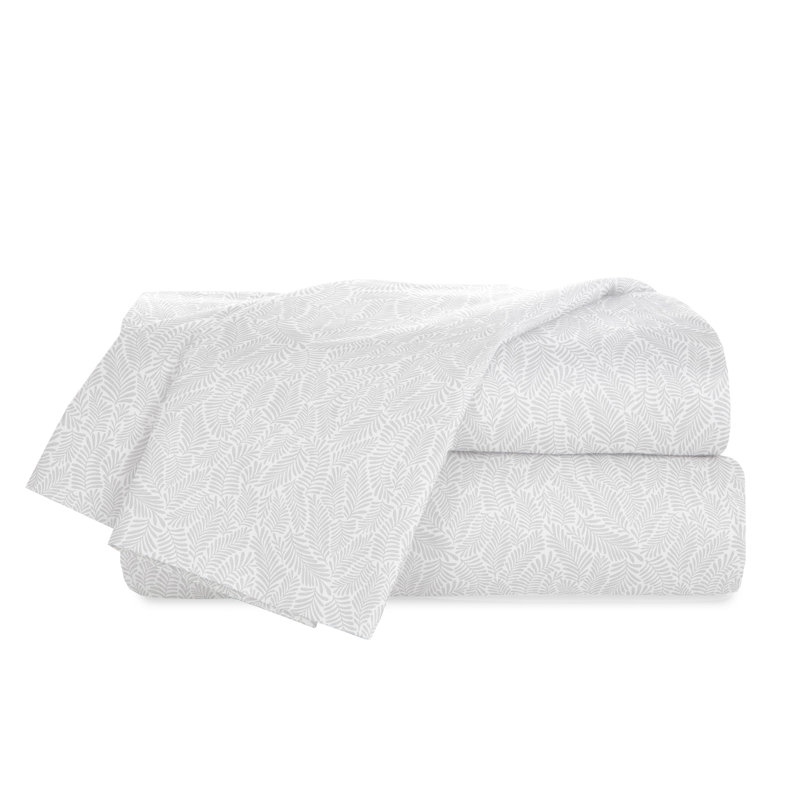 Southern Tide Cedar Island Full Grey Sheet Set, Full  Sheet Set with 2 Pillowcases 