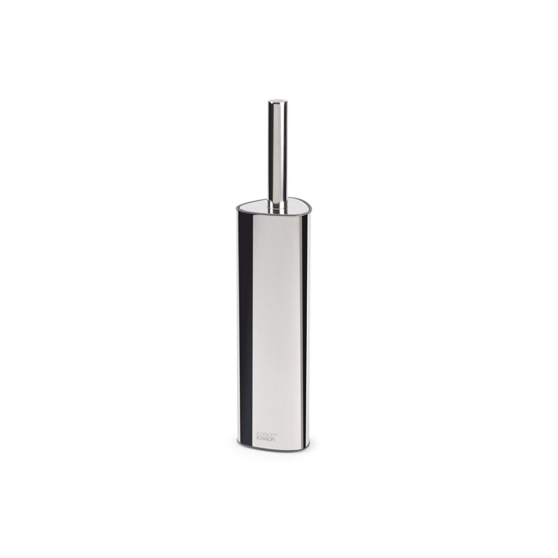 Joseph Joseph Flex Luxe Brosse de toilette avec finition en acier inoxydable