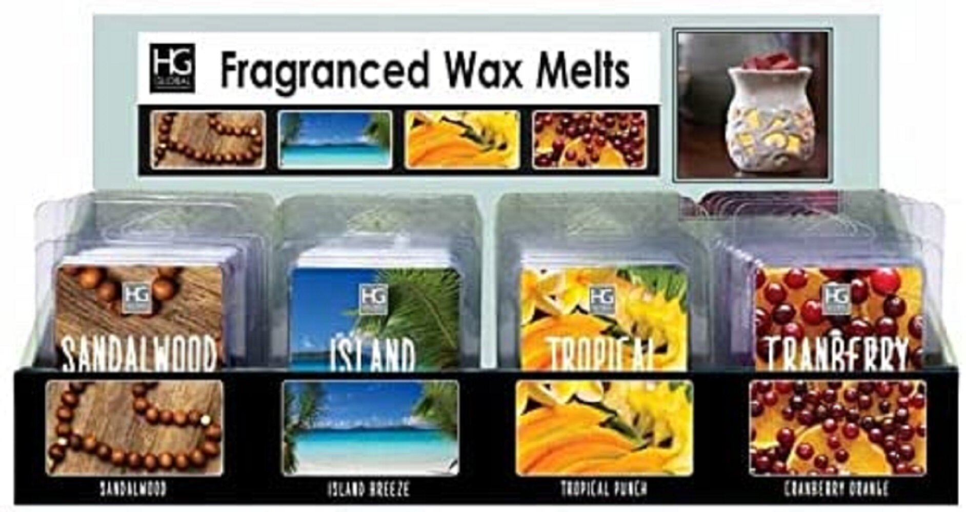 HG Global Multi Fragrance Scented Wax Melt