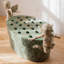 Vase de table en résine Crall Green