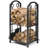 Apsar 10cm W Metal Log Rack