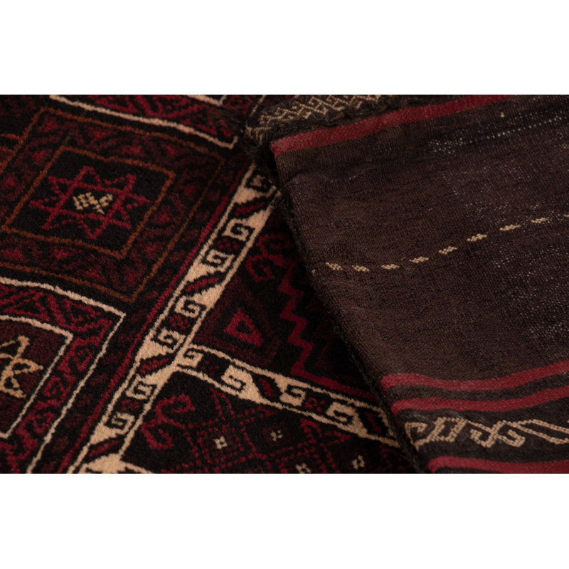Antique Hand Knotted Wool Area Rug