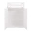 Lit mezzanine avec tiroirs, bureau et garde-robe-202601686-202601685