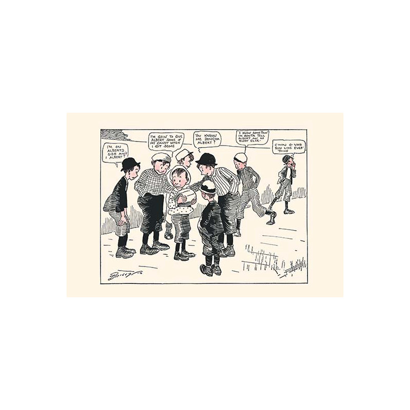 « the magnate » par clare briggs, impression, H 44 po x l 66 po