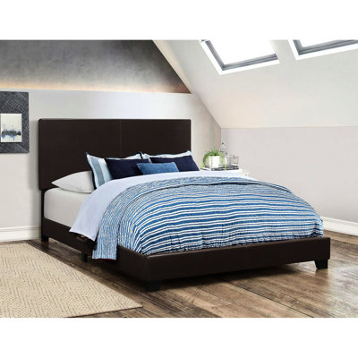 Queen Panel Bed In Brown - Creating A Cozy And Stylish Bedroom Low-Profile Contemporary Look
