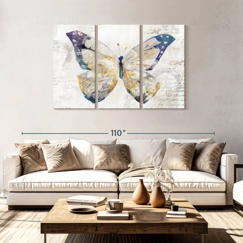 Butterfly Effect I, 48" H x 74" W