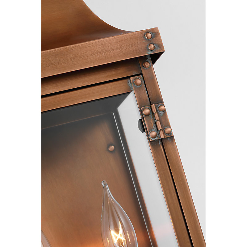 Chapman & Myers Bedford 3/4 Lantern, 17.25" H x 6.75" W x 6" D