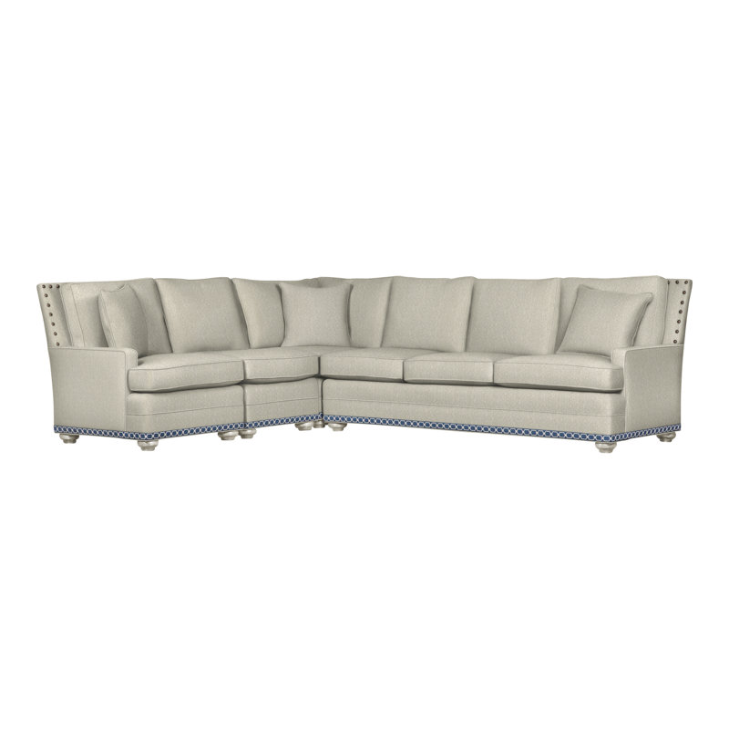 American Bungalow 4-Piece Riverside L-Sectional, Yes, Wrenn, Ian Smoke