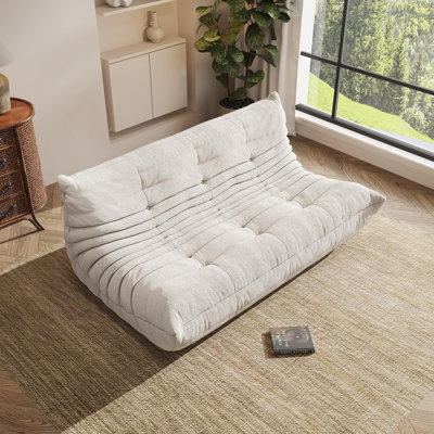 Bean Bag Chair, Oversized Bean Bag Chair For Living Room, Fireside Chair For Adults With Memory Foam Filled, Big Accent Lounge Floor Sofa For Reading,