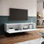 Hangable and floor standing TV stand in high-gloss UV panel-206552561-206552527