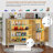 Modern Shoe Cabinet With Led Lighting And Adjustable Shelves-735264690