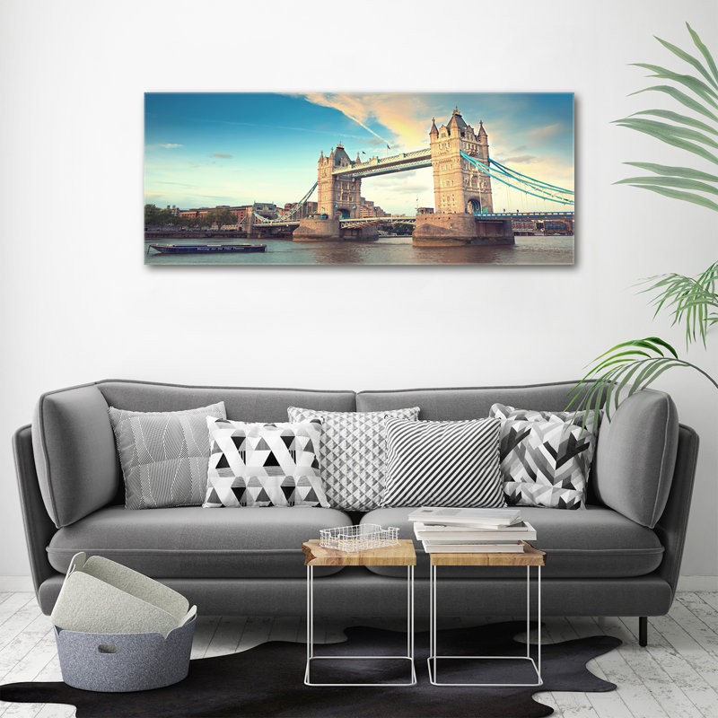 Tower Bridge London - Wrapped Canvas Print