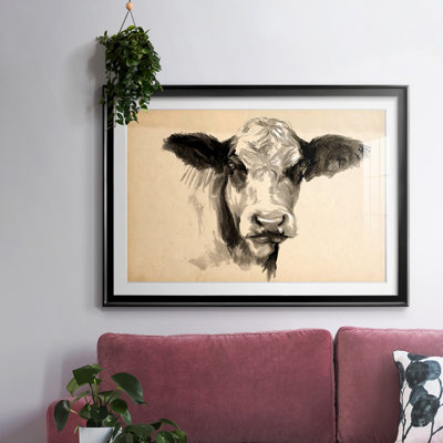 " Charcoal Cow II "