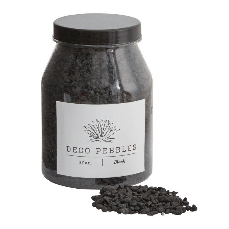  Déco galets, Noir