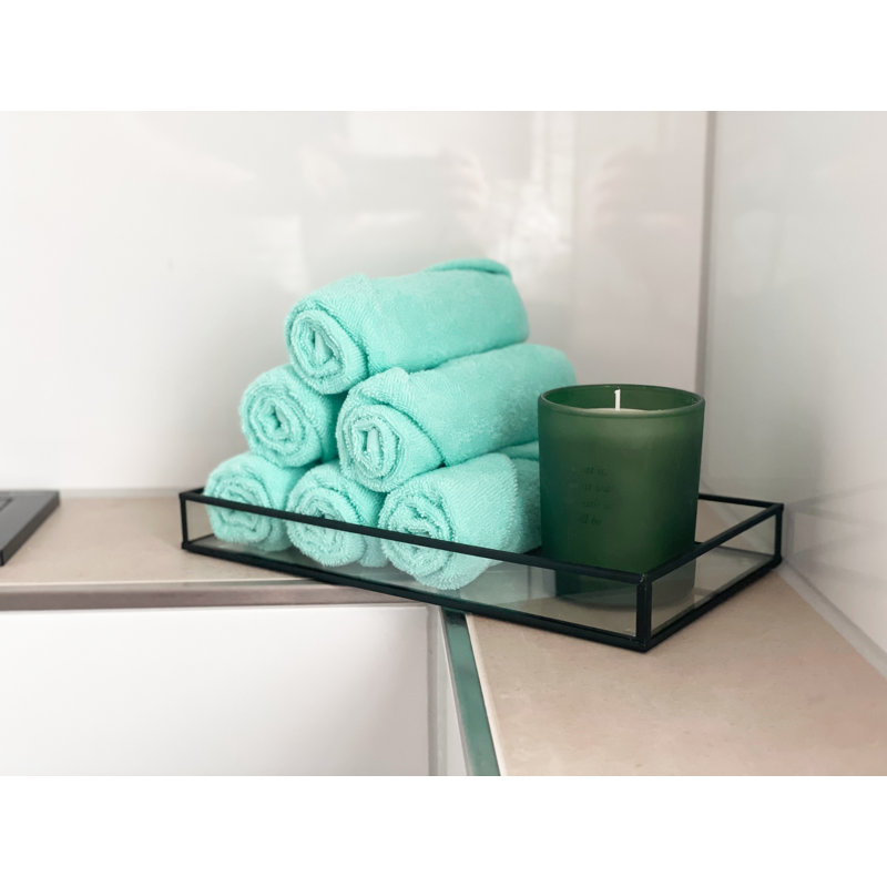 Midweight Fingertip Towel, Mint