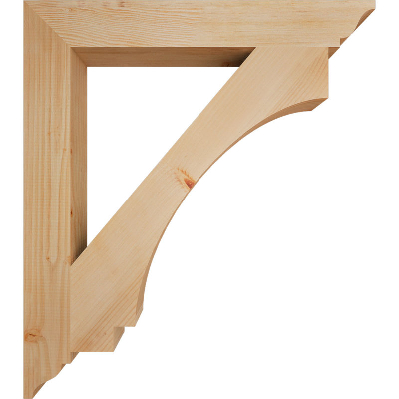 Support impérial traditionnel, H 34 po x l 3,5 po x P 30 po, Douglas (lisse)