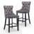 Upholstered Counter Stool with Solid Wood Frame-724752140-724752148