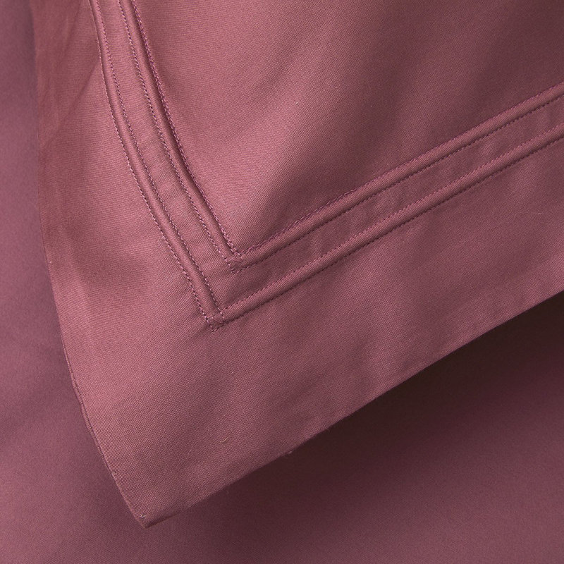 Triomphe Sateen Pillow Sham, Boudoir, Fjord
