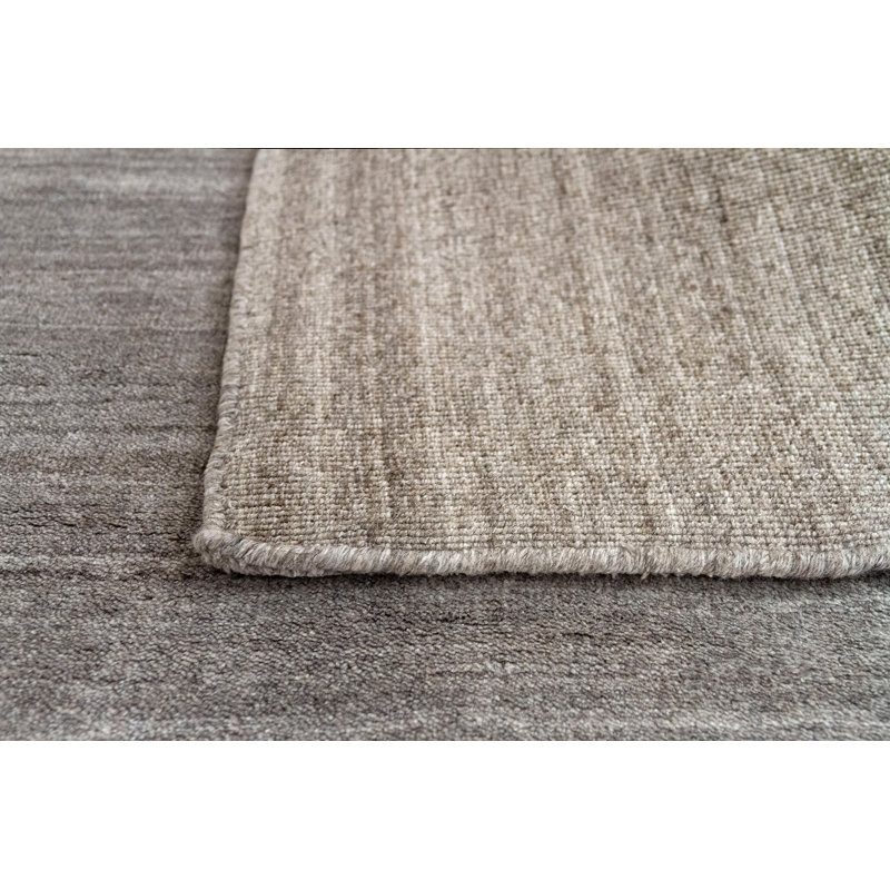 Broadway Solid Colour Hand Woven Area Rug, Rectangle 200 x 290cm